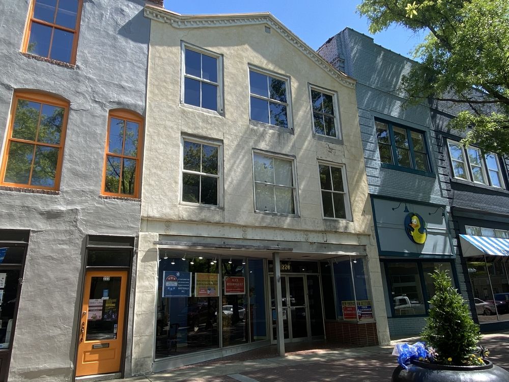 Downtown Retail Opportunity Built in 1853: 220 Hay St, Fayetteville, NC 28301